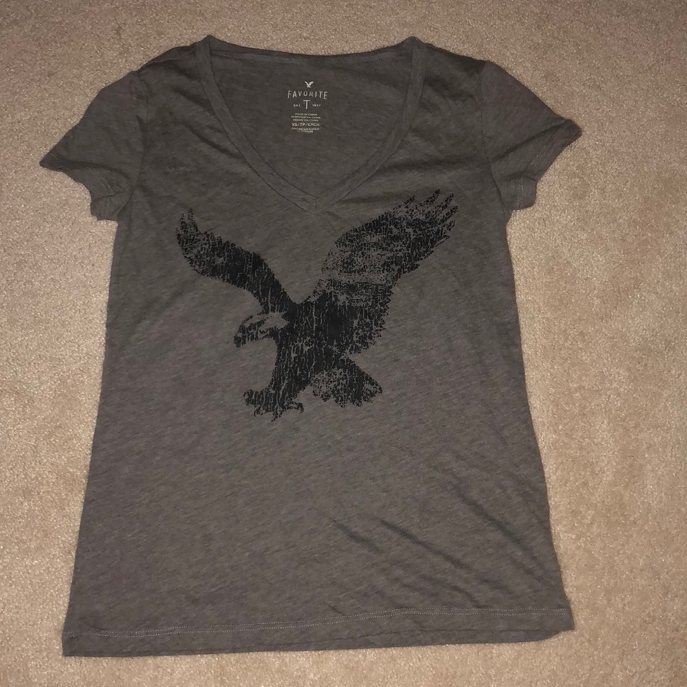 American Eagle Grey T Shirt